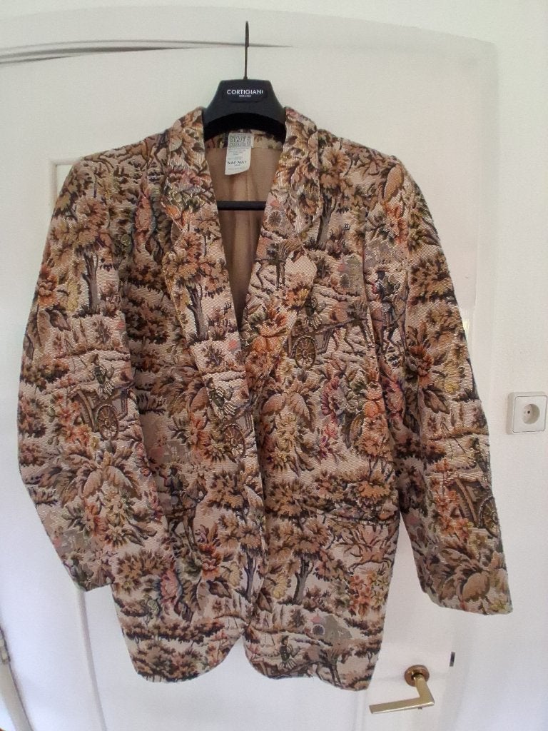 jasje van NAF NAF L-XL, Kleding | Dames, Jasjes, Kostuums en Pakken, Overige kleuren, Maat 42/44 (L), Ophalen of Verzenden, Zo goed als nieuw