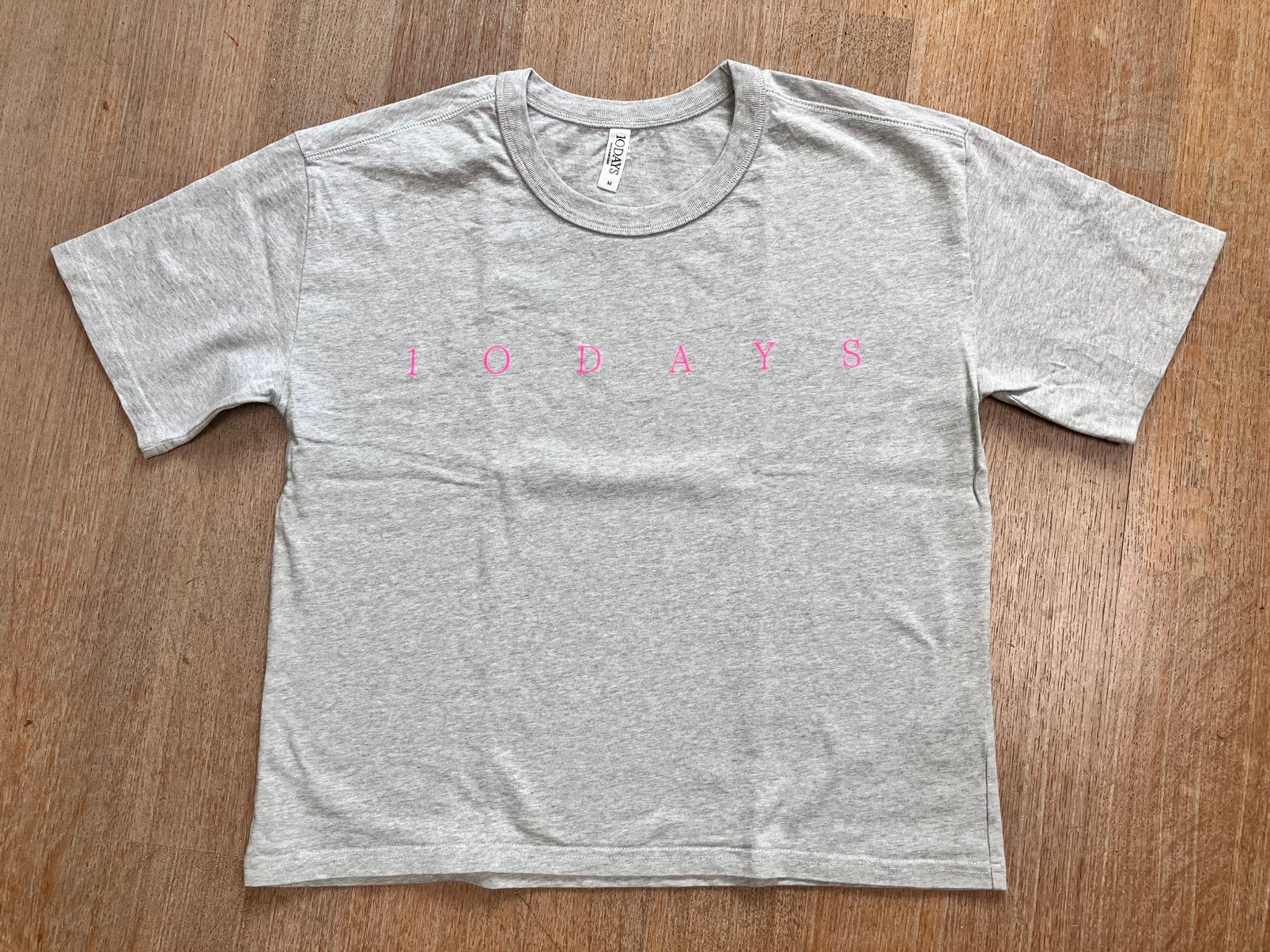10Days t-shirt lichtgrijs maat M - Nieuw!, Maat 38/40 (M), Ophalen of Verzenden, Zo goed als nieuw, Korte mouw