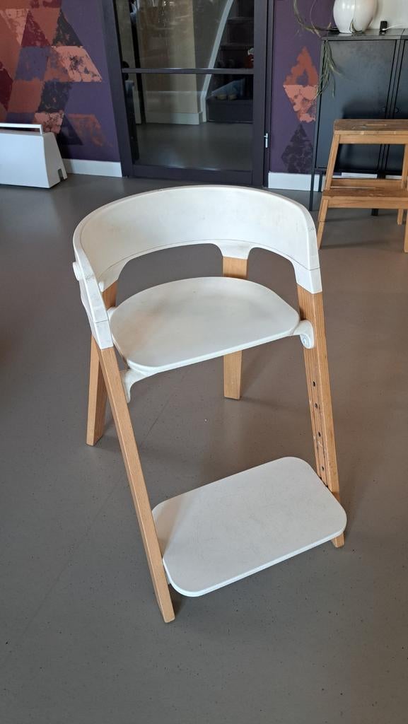 Stokke Steps kinderstoel, Ophalen, Gebruikt, Meegroeistoel, Aanschuifbaar