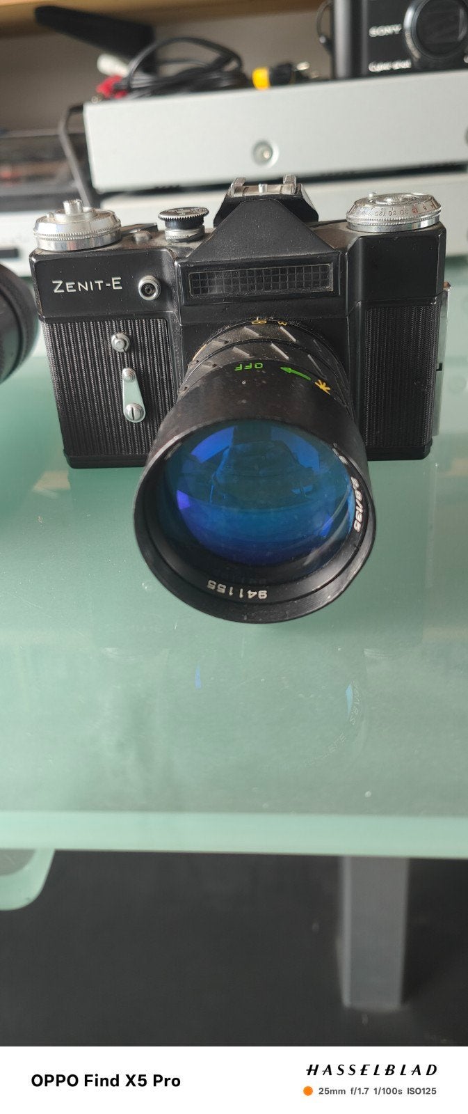 Zenit E, Ophalen of Verzenden, Zo goed als nieuw, Spiegelreflex