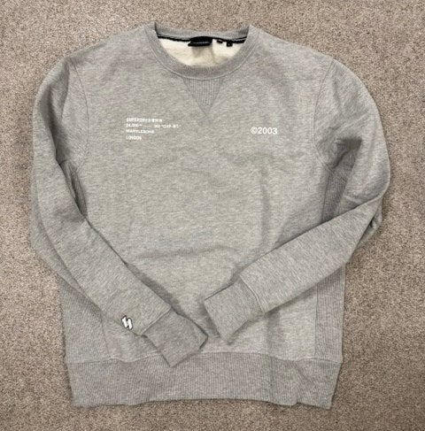 Trui Superdry NIEUW, Maat 52/54 (L), Nieuw, Ophalen of Verzenden, Grijs