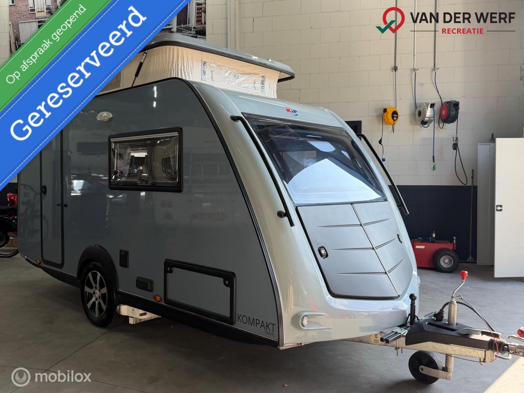 Kip KOMPAKT Travel I Mover I Vloerverwarming I Fietsendrager, Caravans en Kamperen, Bedrijf, Treinzit, Reservewiel, 5 tot 6 meter