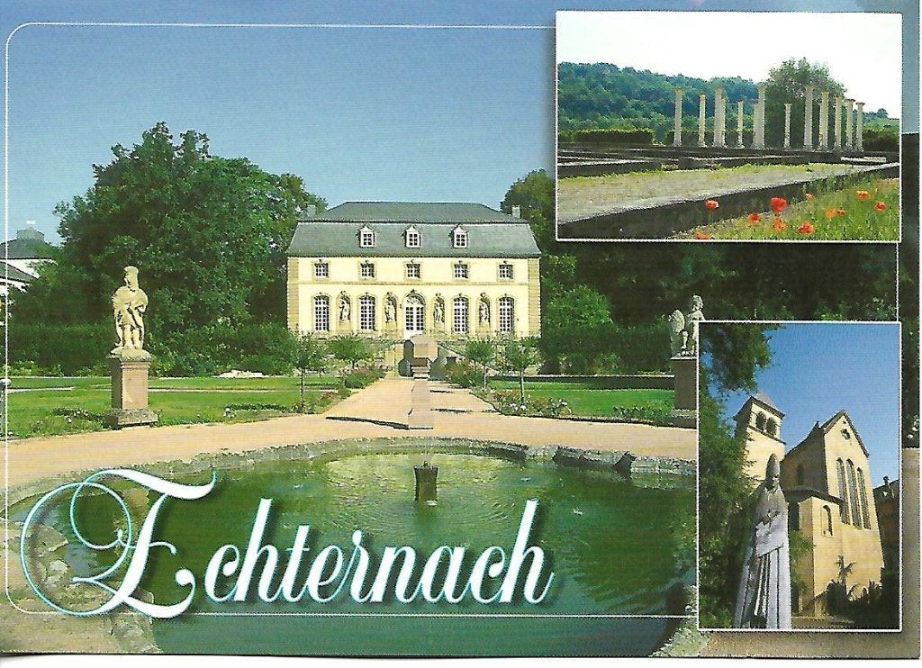 Echternach- -3-luik., Verzamelen, Ophalen of Verzenden, 1980 tot heden, Ongelopen, België en Luxemburg