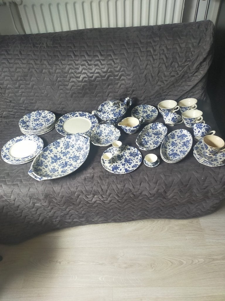 Beatrix servies, Ophalen