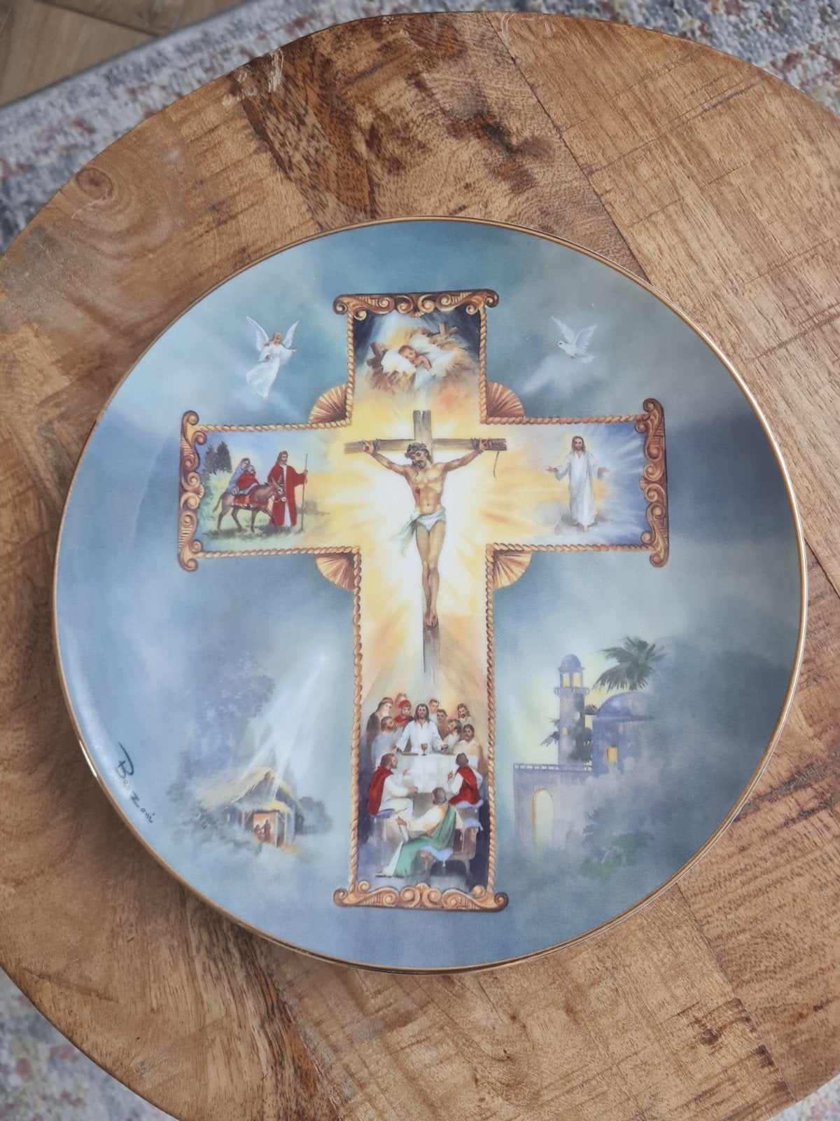 Franklin Mint Royal Doulton 'The Life of Christ' sierbord, Ophalen of Verzenden