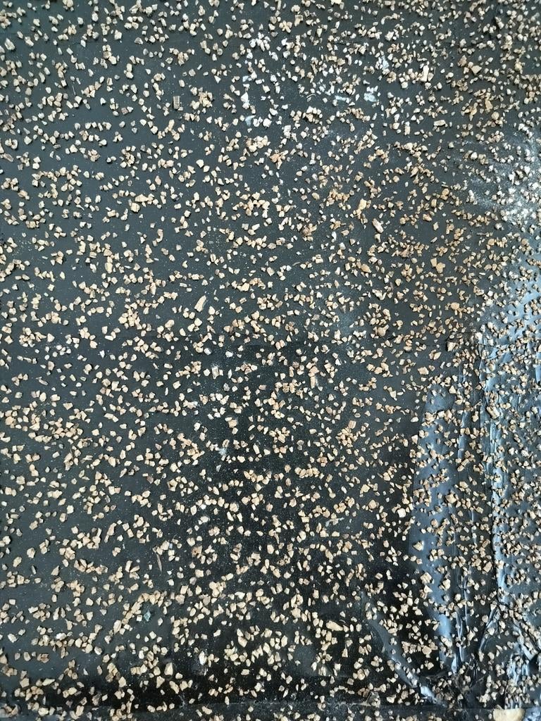 50m2 Stukken, rollen met rubber en kurk ondervloer, Ophalen of Verzenden, Leer of Kunstleer, 120 cm of meer