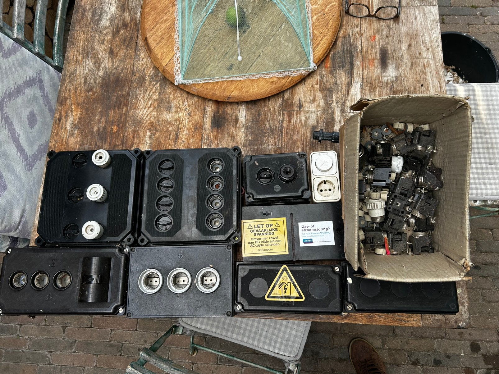 Groepenkast groepen kasten meterkast, Doe-het-zelf en Verbouw, Elektra en Kabels, Ophalen, Gebruikt, Overige typen