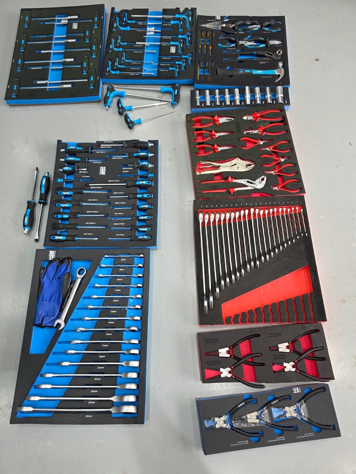 Hbm gereedschap zgan complete set!, Ophalen of Verzenden, Zo goed als nieuw