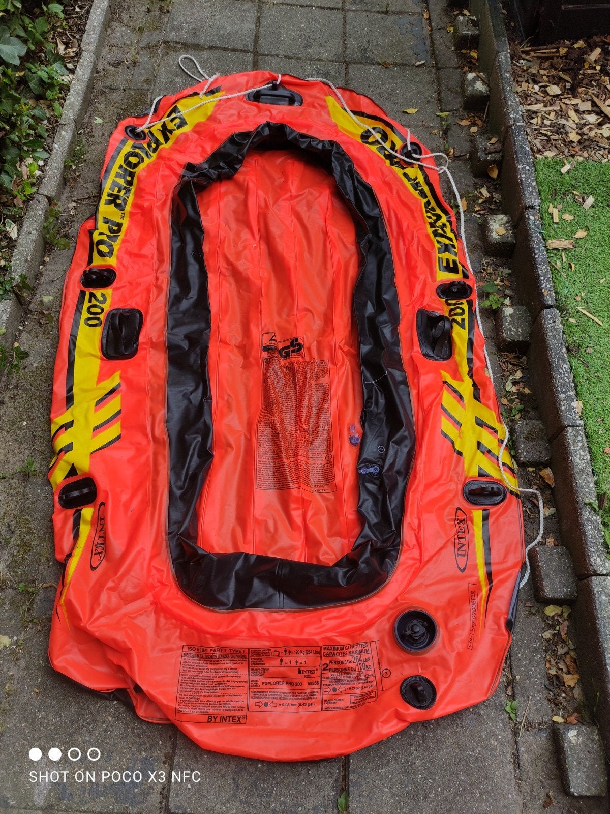 Opblaasbare rubber Intex boot, Ophalen of Verzenden, Zo goed als nieuw