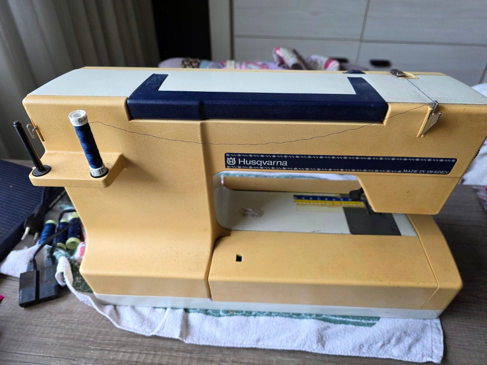 Naaimachine Husqvarna, Ophalen, Gebruikt, Naaimachine, Husqvarna