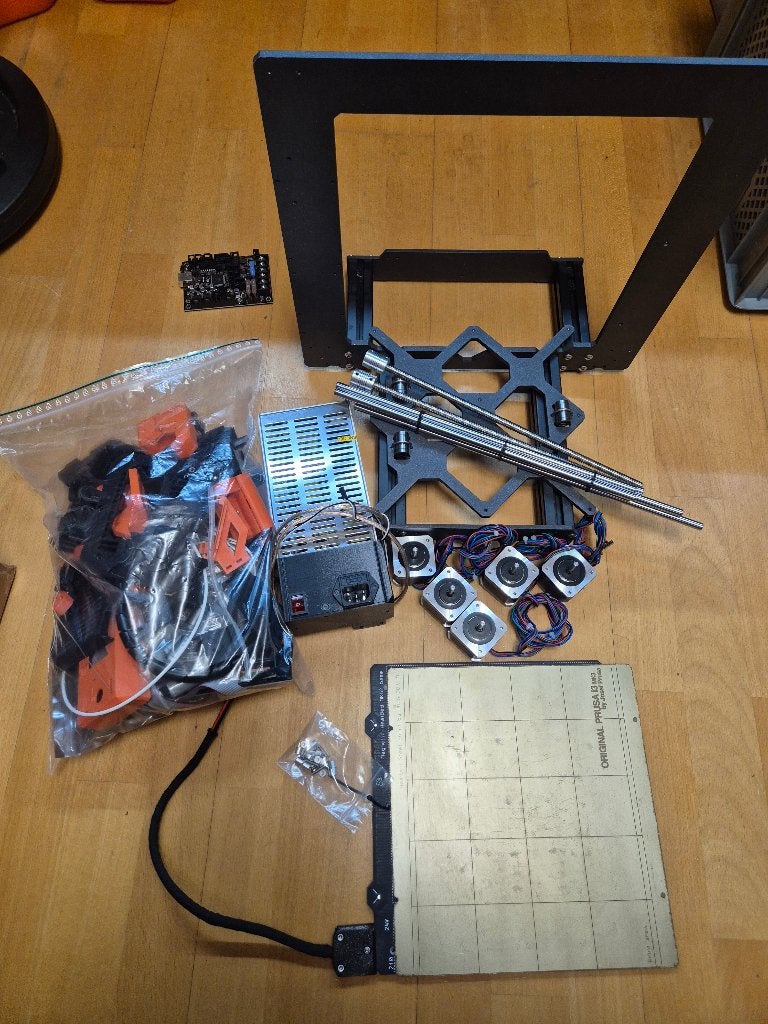3D printer in onderdelen / zelf bouwen i3 als Prusa MK3, Computers en Software, 3D Printers, Ophalen, Gebruikt, Filament, Zelfbouw