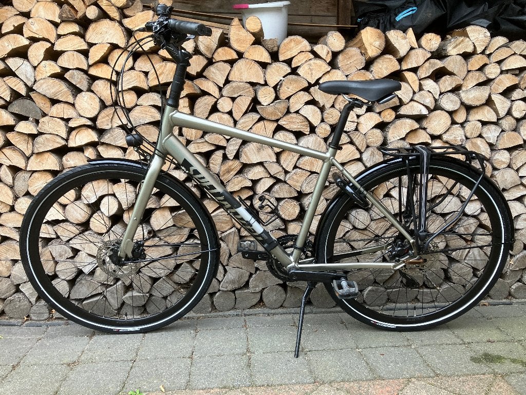 Sportieve Specialized Source Elite hybride herenfiets 56 cm., 28 inch, Zo goed als nieuw, 15 tot 20 versnellingen, Schijfrem