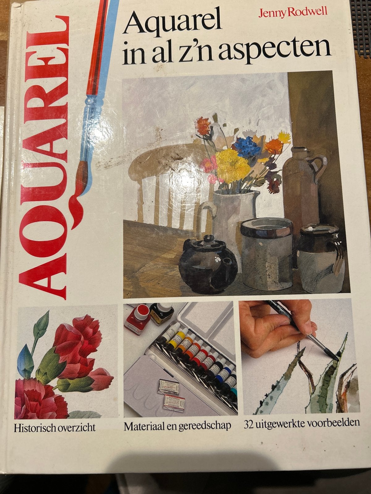 Aquarel in al z'n aspecten - Leer aquarel schilderen, Ophalen of Verzenden, Zo goed als nieuw, Techniek