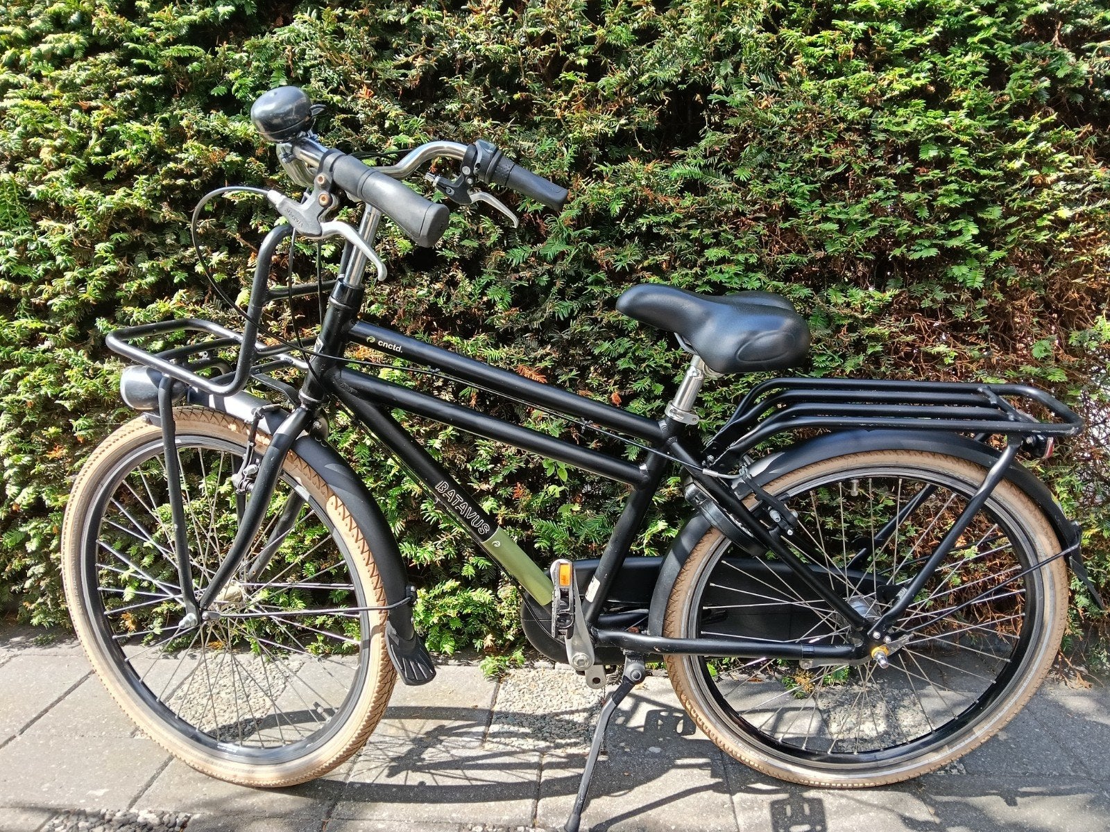 Batavus 24 inch jongens Pickup fiets, zwart, Ophalen, Terugtraprem, 24 inch, Batavus CNCTD