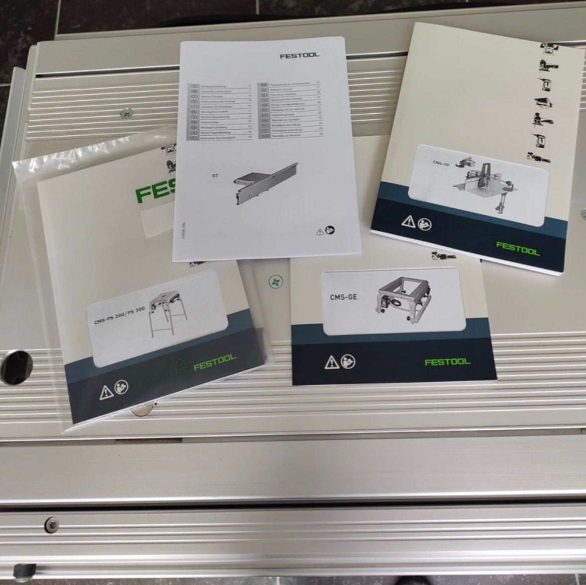 Festool: cms-ge en/of cms-of, Ophalen, Nieuw, Elektrisch, Bovenfrees