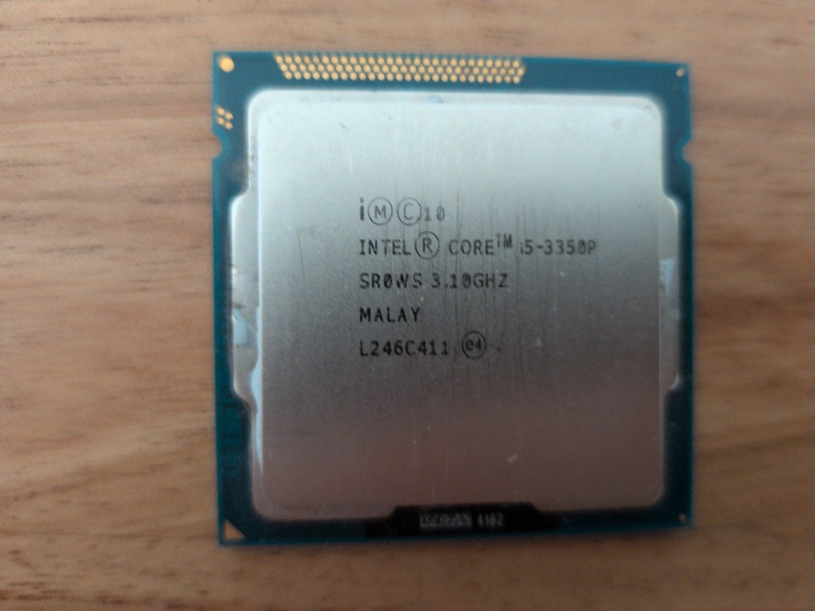 Intel Core i5-3350P Processor (3.10GHz), Gebruikt, 4-core, Ophalen of Verzenden, Intel Core i5-3350P