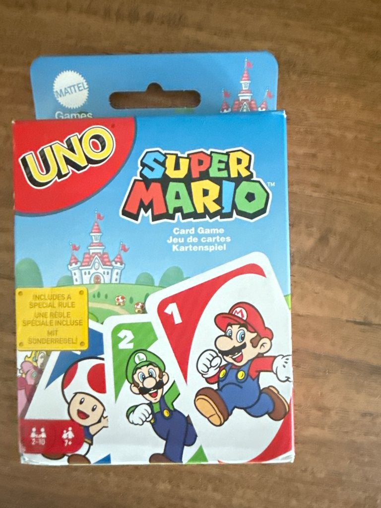 UNO Super Mario, Ophalen of Verzenden, Nieuw