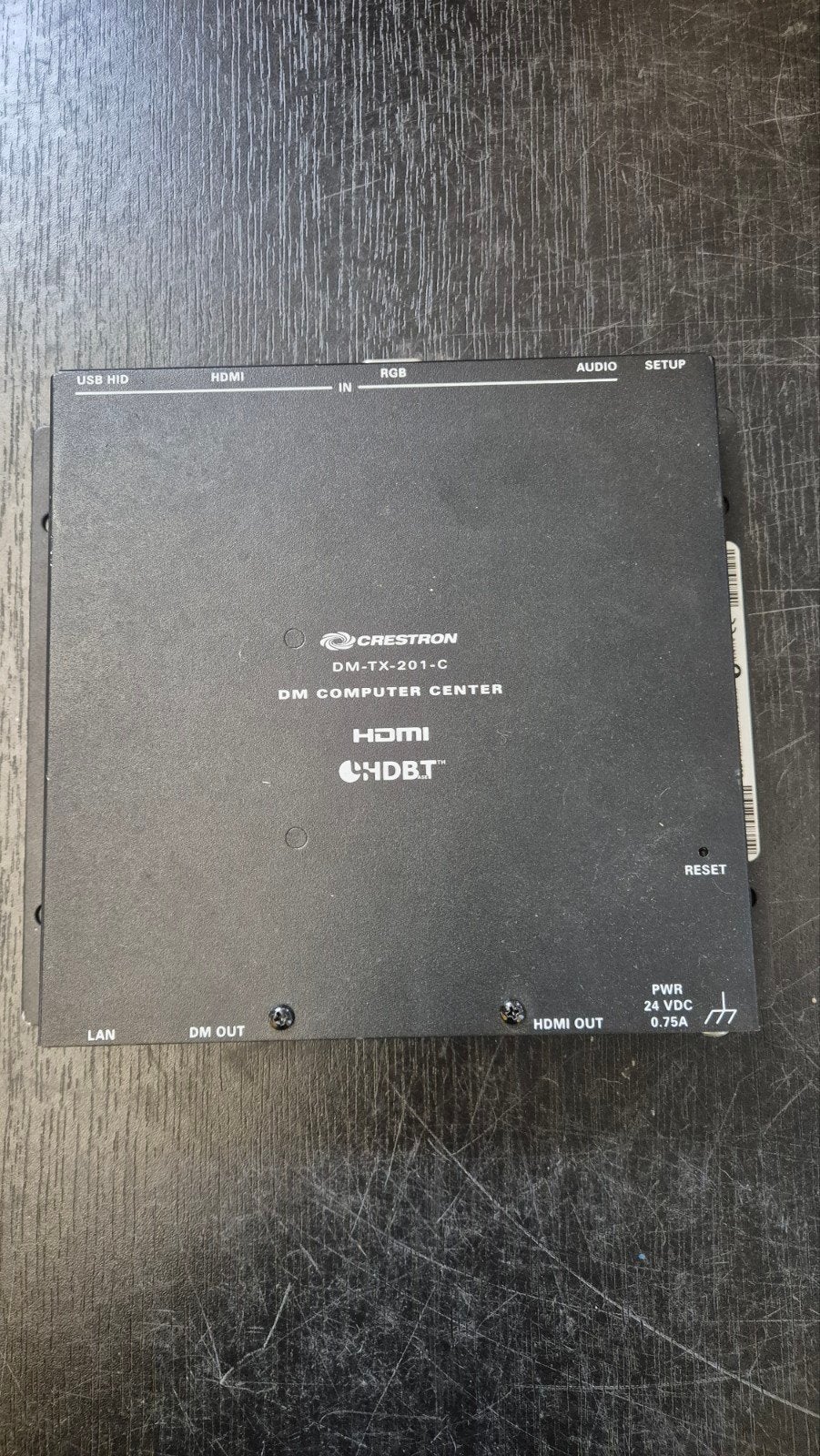 Crestron DM TX 201 C remote center, Ophalen of Verzenden