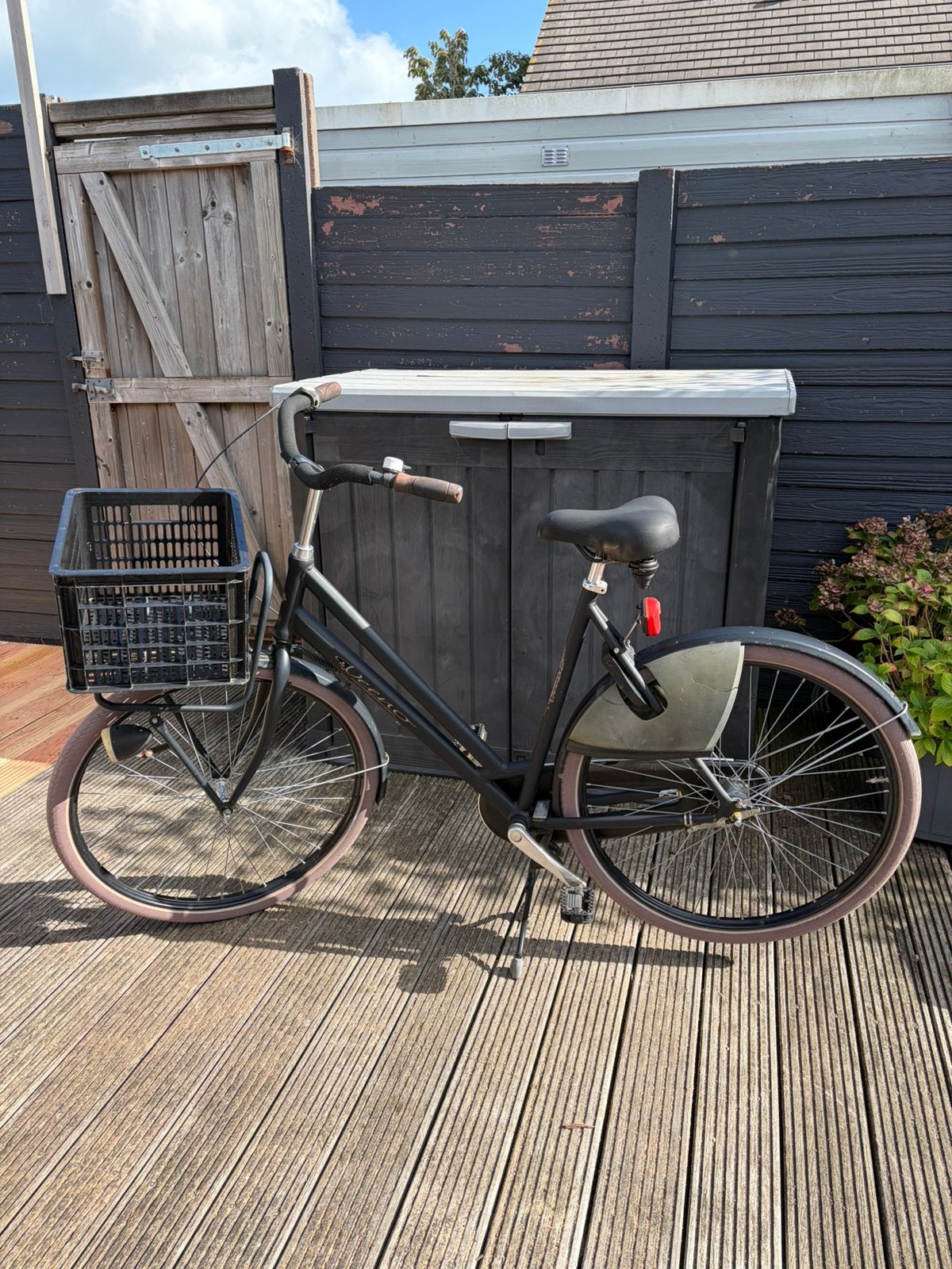 Damesfiets merk Veeno, Overige merken, Terugtraprem, Gebruikt, Versnellingen