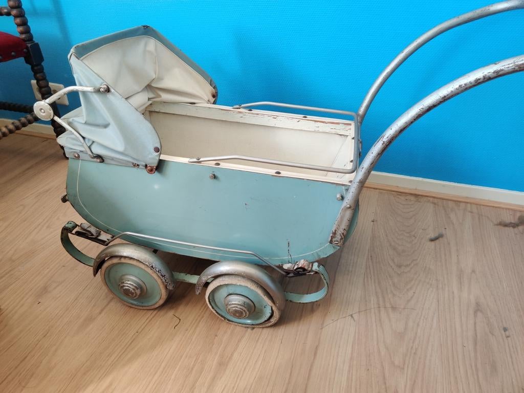 Vintage Poppenwagen - Antieke Kinderwagen, Ophalen of Verzenden, Gebruikt, Kinderwagen, Overige merken