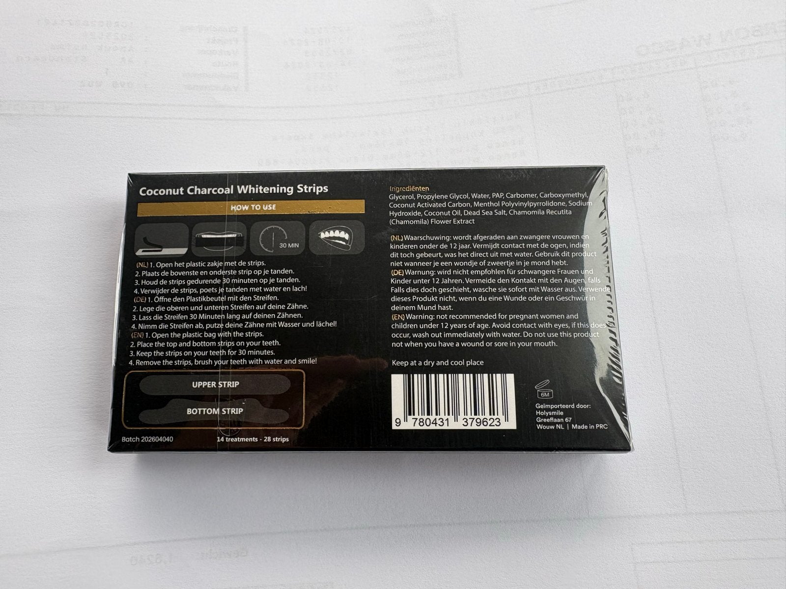 HolySmile Whitening Strips, Ophalen of Verzenden, Nieuw, Overige typen