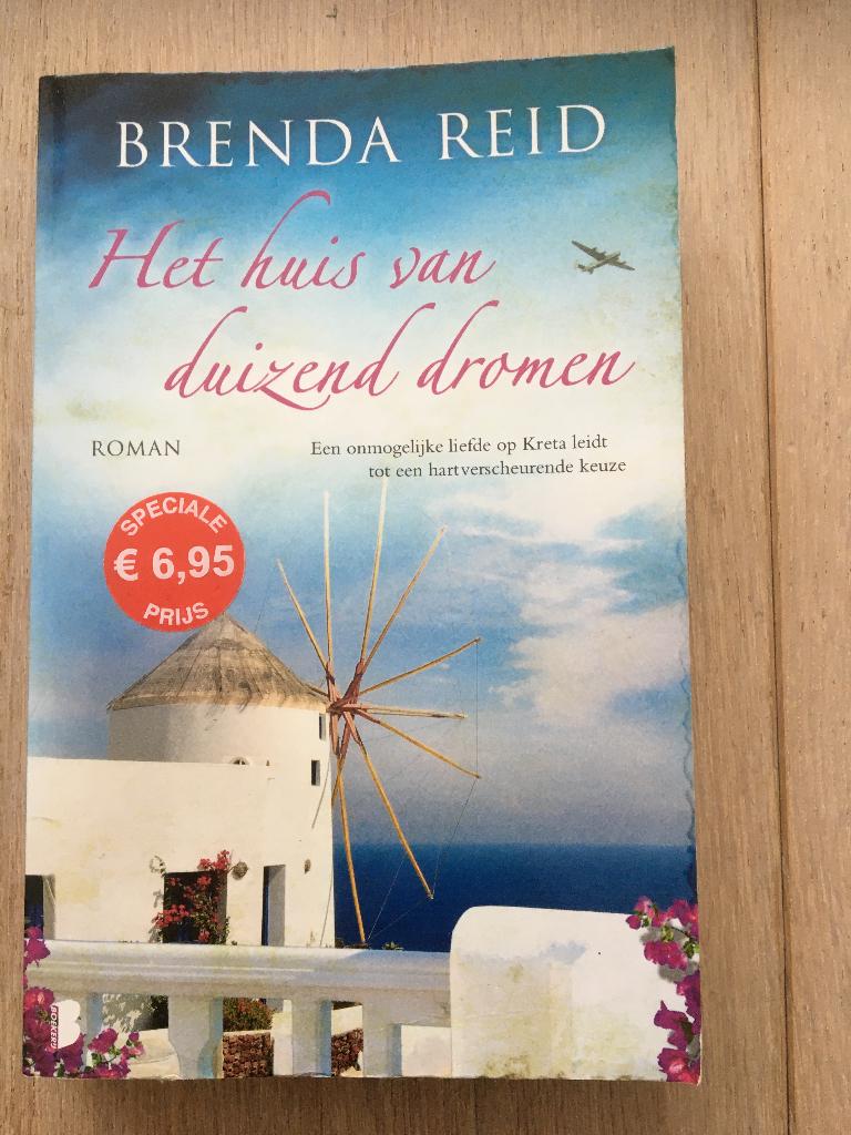 Romantische roman Kreta | Het huis van duizend dromen, Gelezen, Europa overig, Ophalen of Verzenden, Brenda Reid