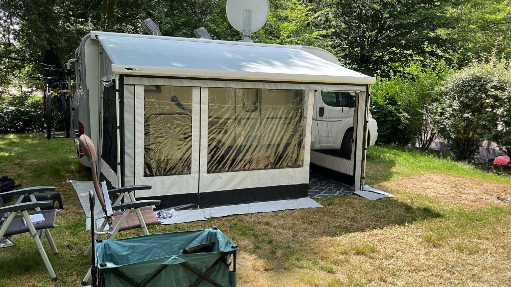 Thule Residence G3 luifelset 4m, Ophalen, Zo goed als nieuw, PVC, Thule