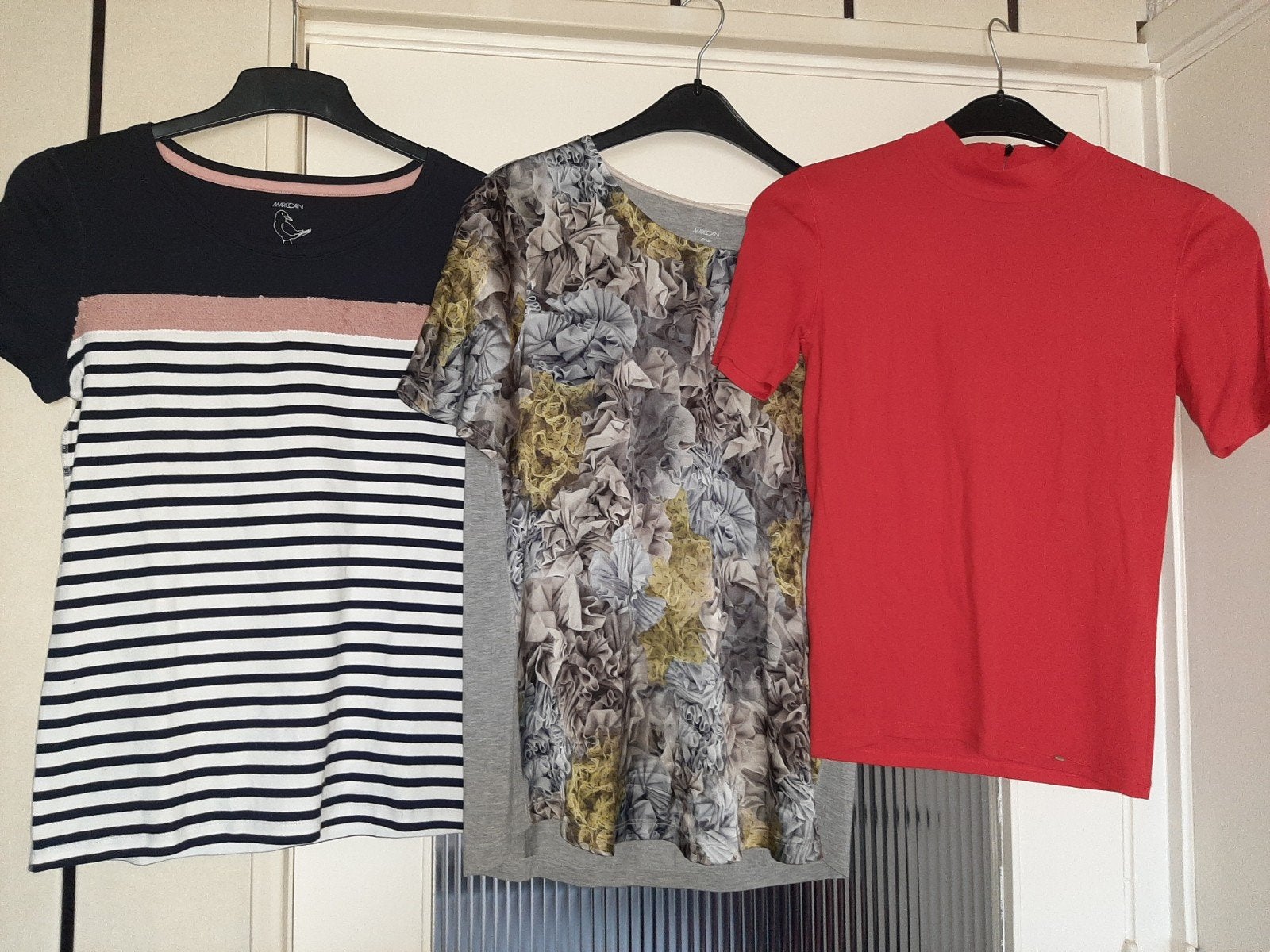 MARCCAIN tops, Kleding | Dames, Tops, Maat 38/40 (M), Verzenden, Zo goed als nieuw, Korte mouw