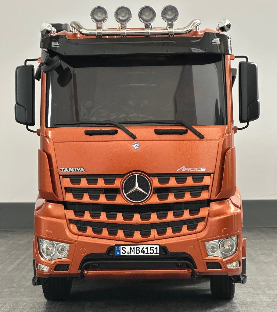 Tamiya Mercedes Benz Acros 4151 8x4 Kipper Truck / RTR, Schaal 1:14, Nieuw, Auto onroad, RTR (Ready to Run)