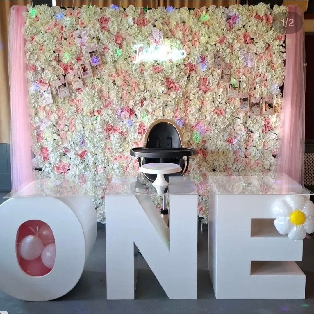 Flowerwall te huur, Ophalen of Verzenden, Versiering, Verjaardag