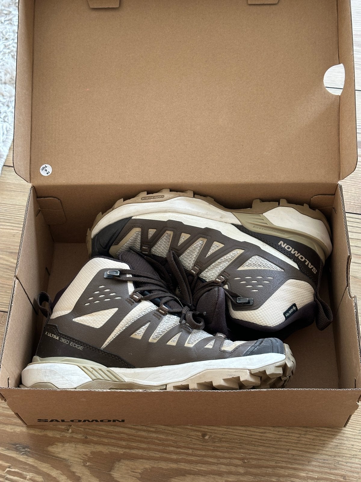 Salomon X Ultra 360 Edge Mid GTX W - Maat 36 2/3, Ophalen of Verzenden, Zo goed als nieuw, Schoenen