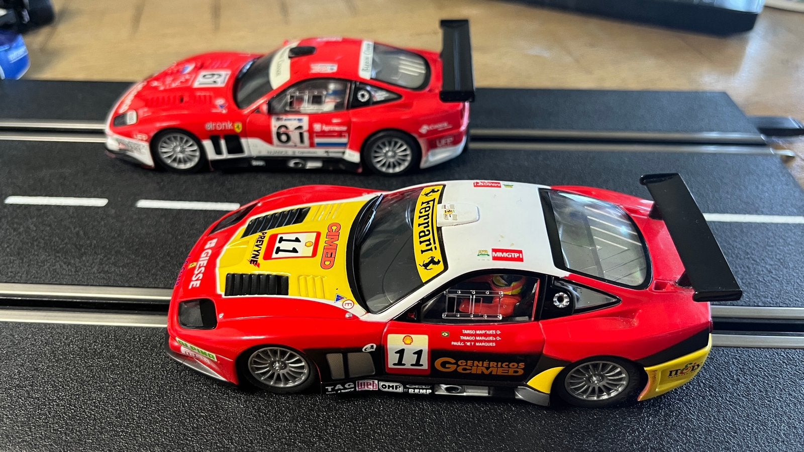 Carrera Evolution - Set van 2 wagens, Carrera, Ophalen of Verzenden, Elektrisch, Racebaan
