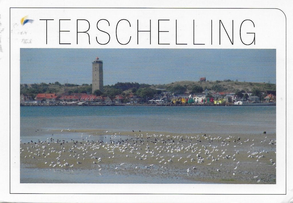 Terschelling Gelopen Ansichtkaart ( B4643, Ophalen of Verzenden, 1980 tot heden, Gelopen