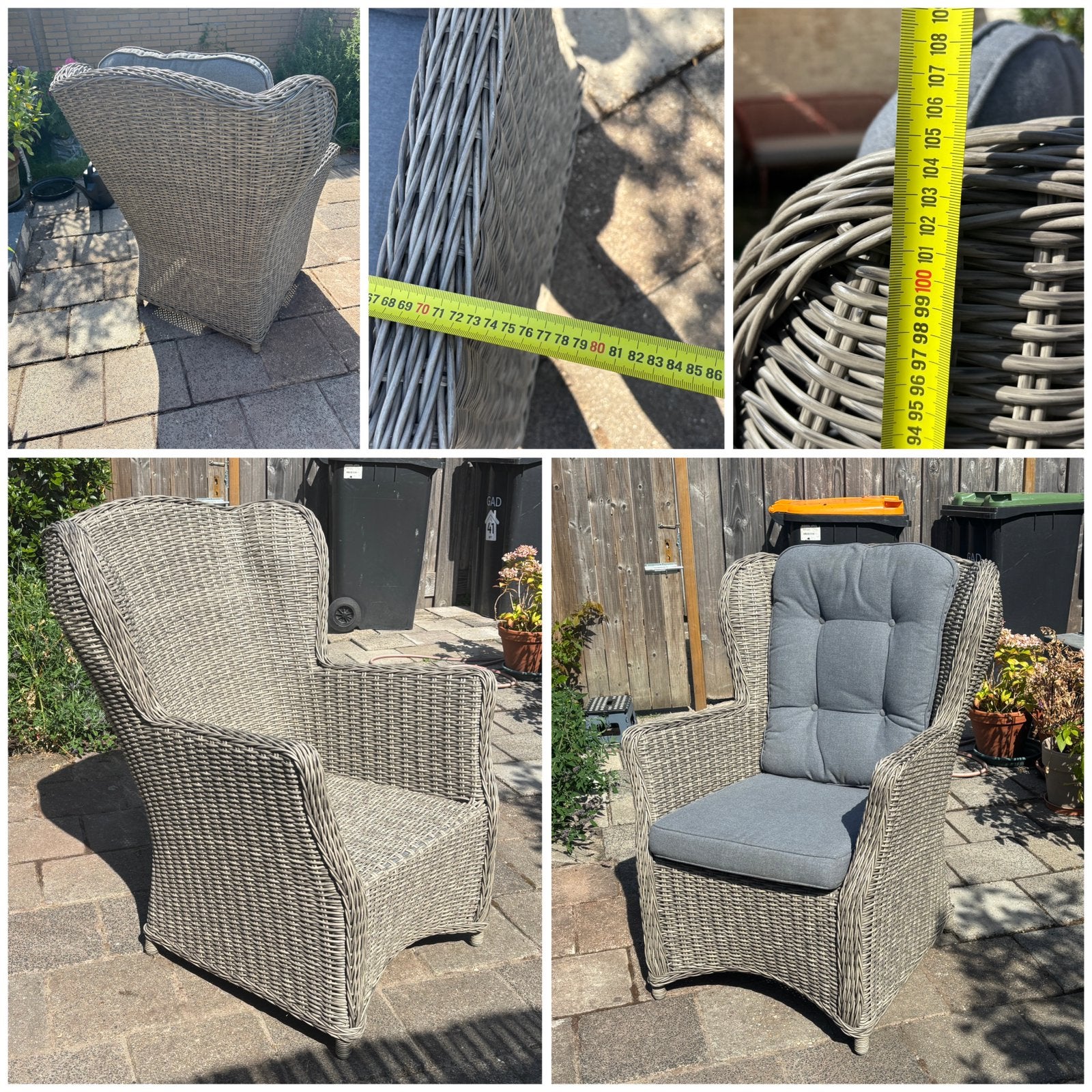 Tuin fauteuil, Tuin en Terras, Tuinstoelen, Ophalen, Zo goed als nieuw
