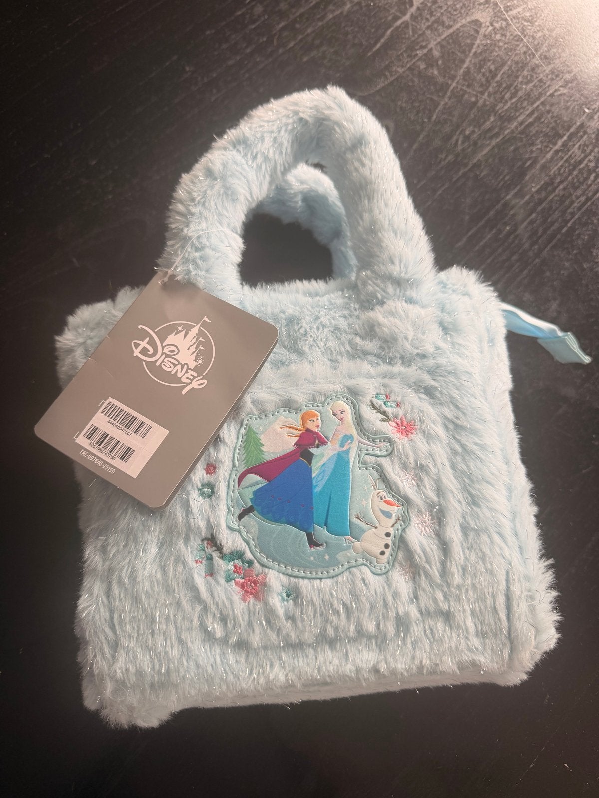 Nieuw Disney Frozen Elsa & Anna Tasje - Pluche Blauw, Verzamelen, Disney, Ophalen of Verzenden, Nieuw