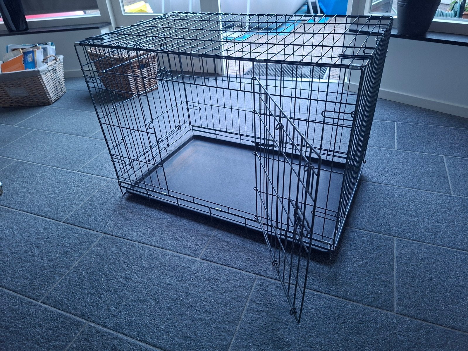 honden bench  91x56x63, Dieren en Toebehoren, Ophalen, Zo goed als nieuw