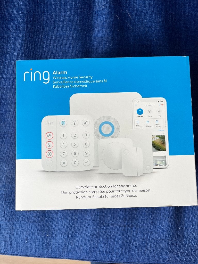 RING Alarm met extra bewegings sensoren, Draadloos, Beweging, Nieuw, Ophalen of Verzenden