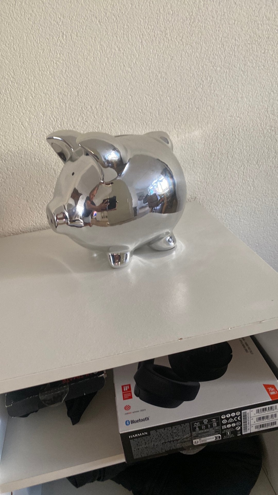 Groot spaarvarken sns bank, Verzamelen, Ophalen, Zo goed als nieuw, Steen, Aardewerk of Keramiek, Dier
