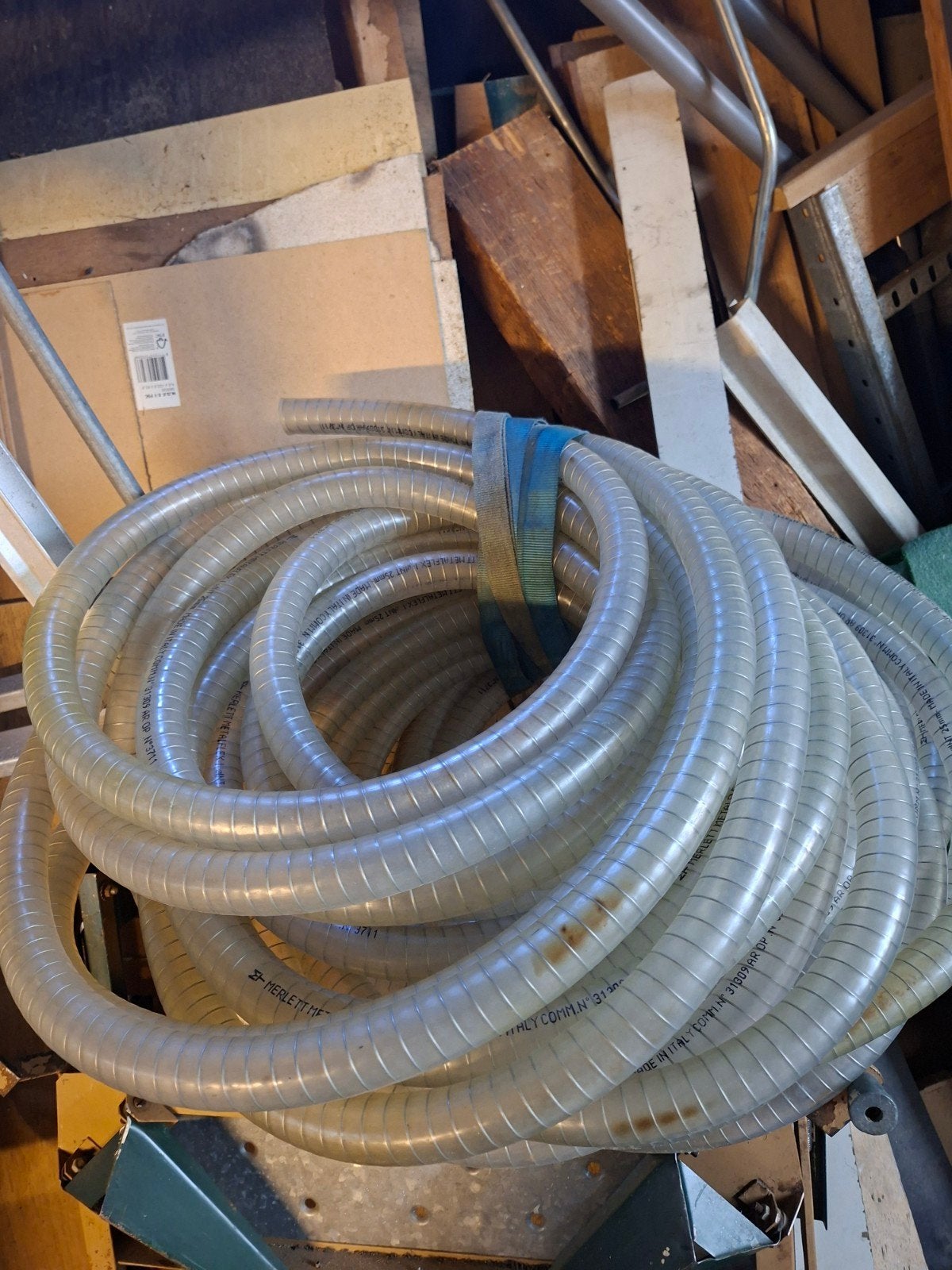 Merlett Metalflex-1 PVC slang 25mm - Made in Italy, Ophalen of Verzenden, Pvc, 6 meter of meer, Overige typen