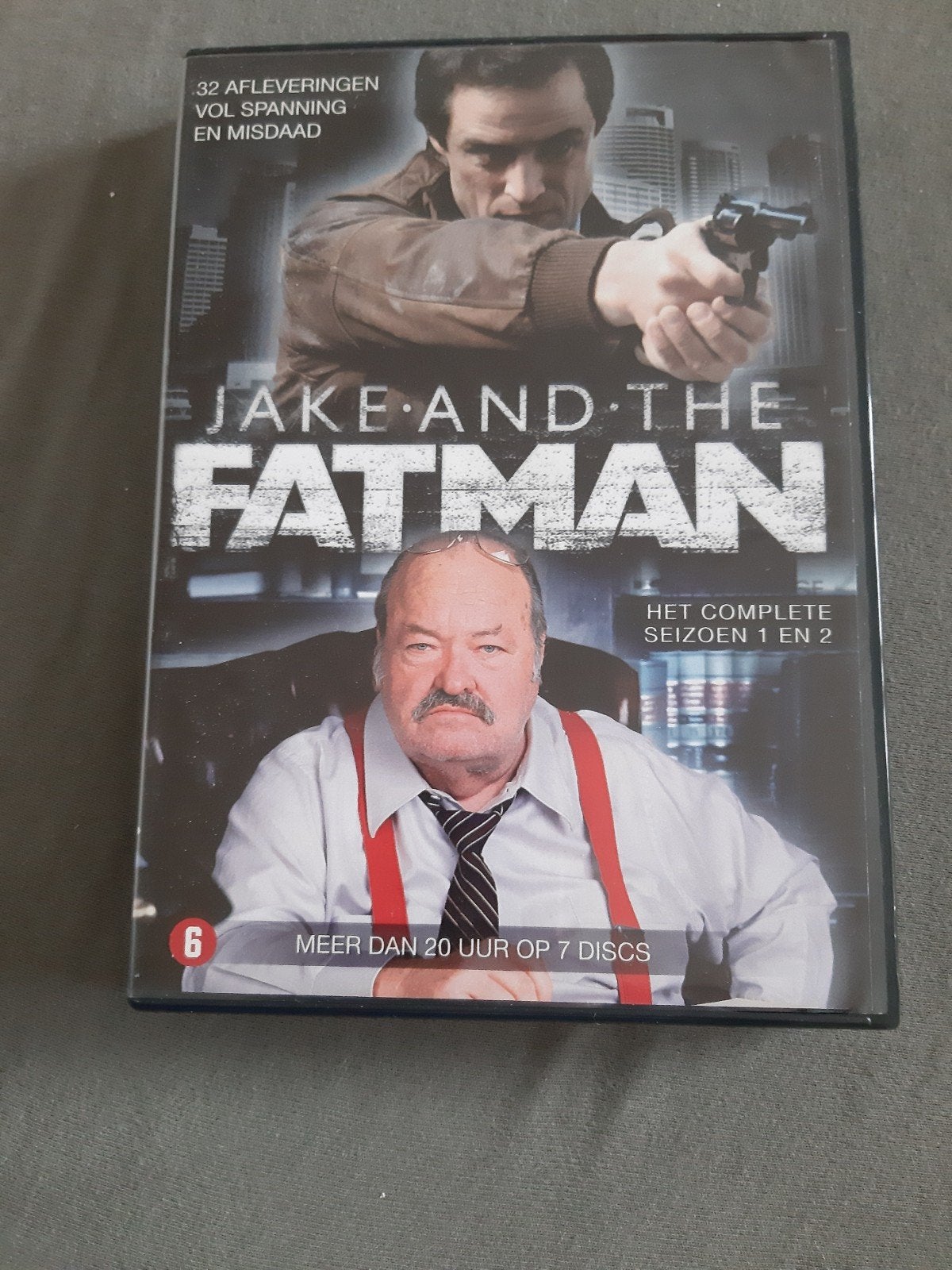 Jake and the Fatman - Het complete seizoen 1 en 2 (DVD), Nederlands, Ophalen of Verzenden, Vanaf 6 jaar, Detective en Krimi