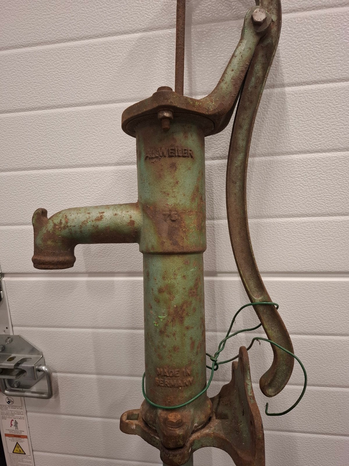 Antieke handwaterpomp - Decoratief object, Tuin en Terras, Ophalen, Gebruikt