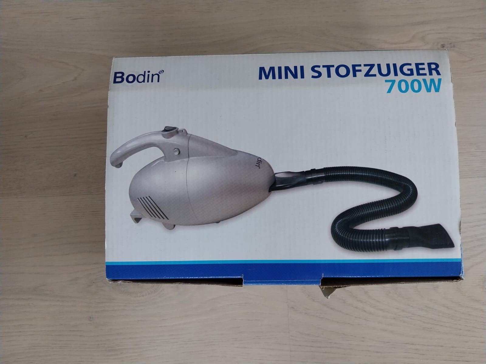 Bodin Mini Stofzuiger 700W - Compact en Krachtig, Overige merken, Kruimeldief, Nieuw, Ophalen of Verzenden