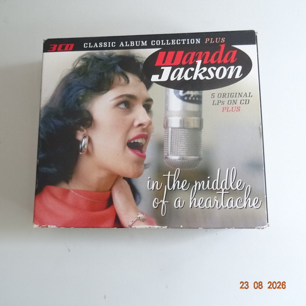 Wanda Jackson - In the middle of a heartache (5cd-box), Verzenden, Gebruikt, Boxset