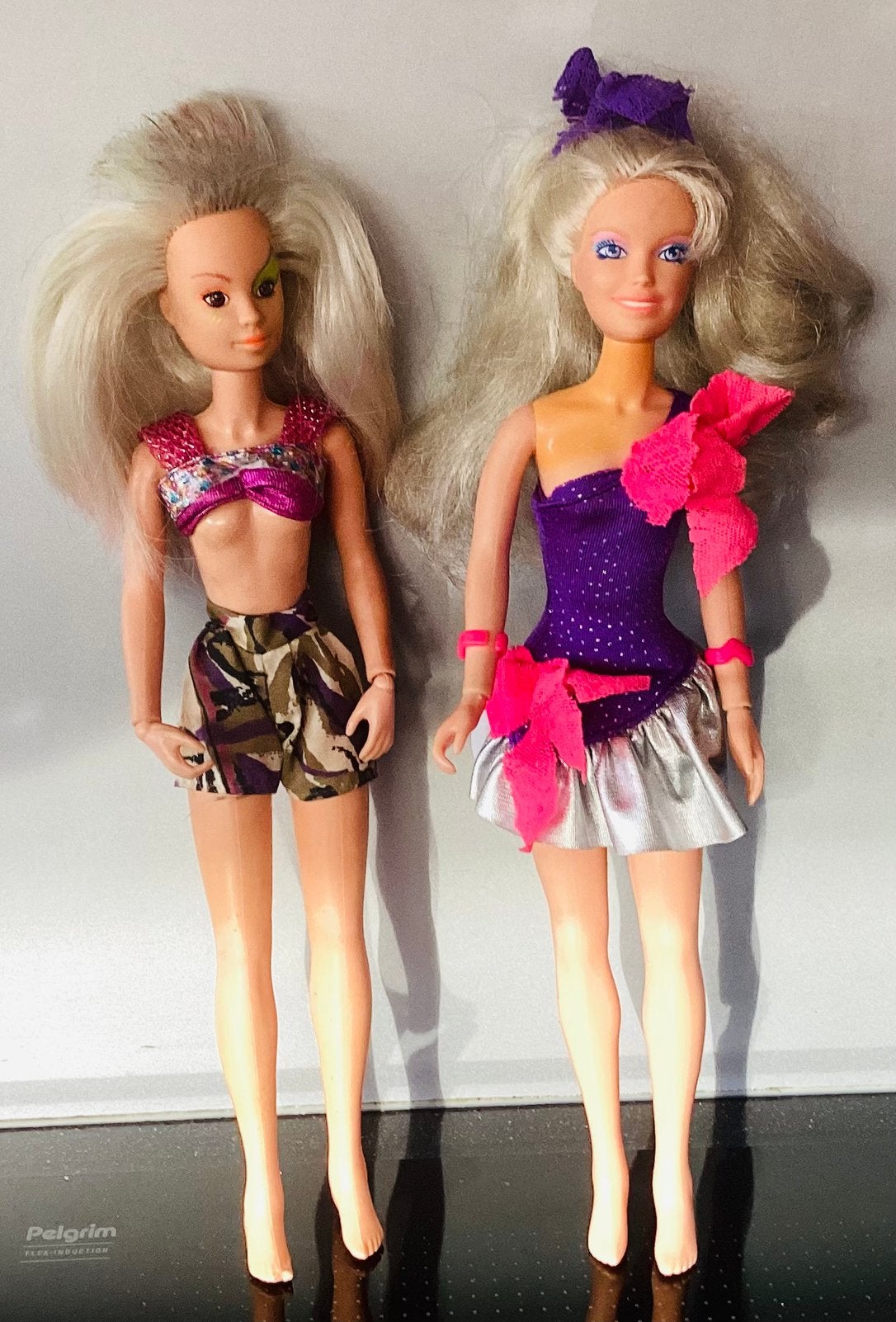 1980’s Jem and the Holograms,Jem & Roxy ,soort Barbie poppen, Verzamelen, Ophalen, Gebruikt, Fashion Doll