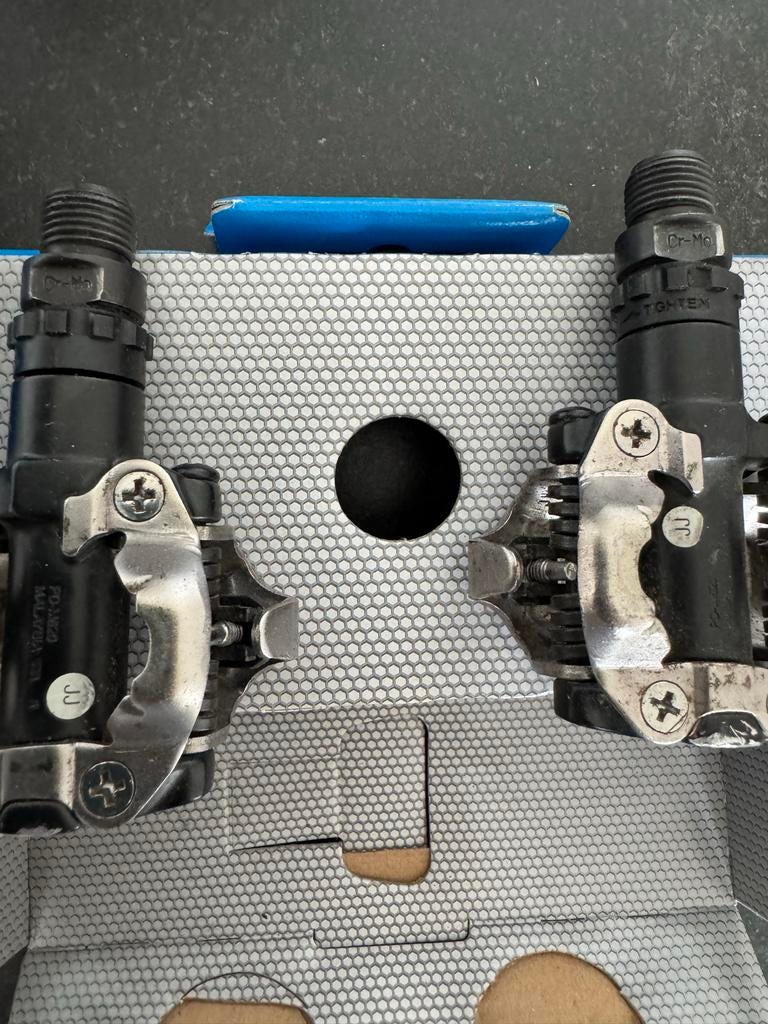 Shimano PD-R550 SPD-SL Pedalen - Zo goed als nieuw, Crankstel of Pedalen, Overige materialen, Ophalen of Verzenden, Zo goed als nieuw