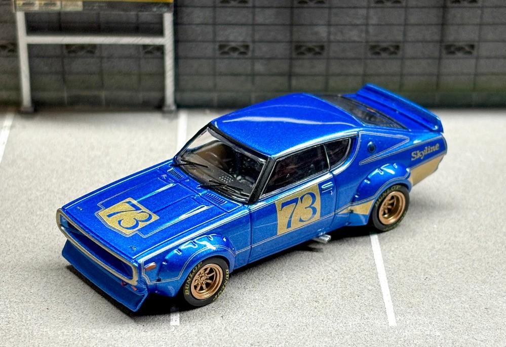 Nissan Skyline 2000 GT-R (KPGC110) van Inno64 1/64 racing, Ophalen of Verzenden, Nieuw, Auto