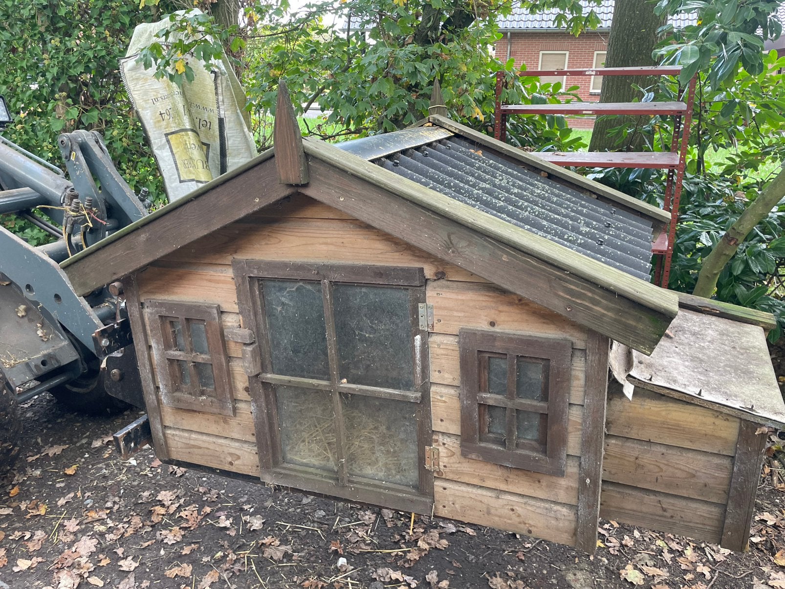 Te koop: Kippenhok, Ophalen, Zo goed als nieuw, Kippenhok of Kippenren