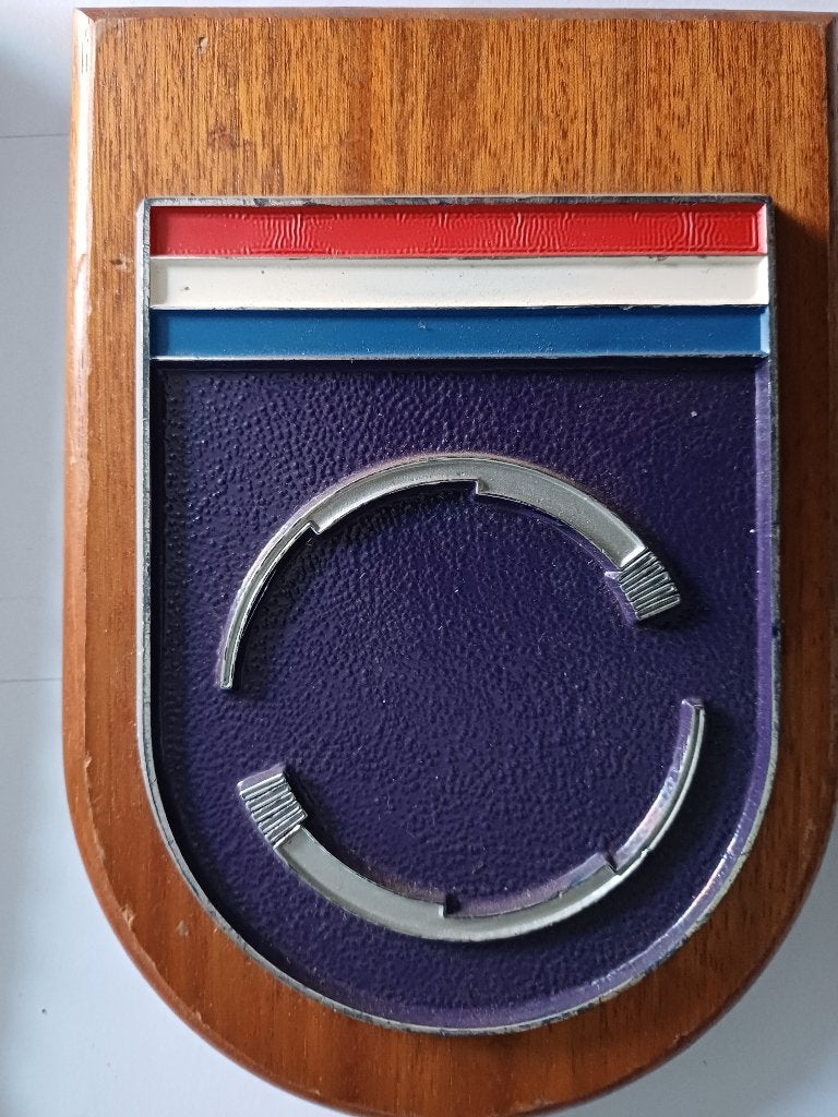 Uniek historisch Miltair Herinneringsschildje IDL (1997), Ophalen of Verzenden