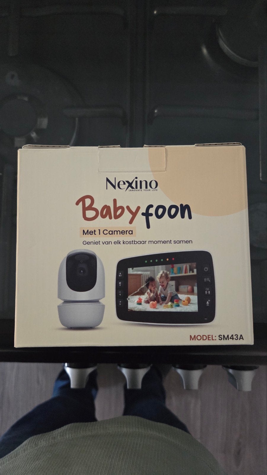 Nexino Babyfoon met Camera - Model SM43A, Ophalen of Verzenden, Nieuw, 250 meter of meer, Camera