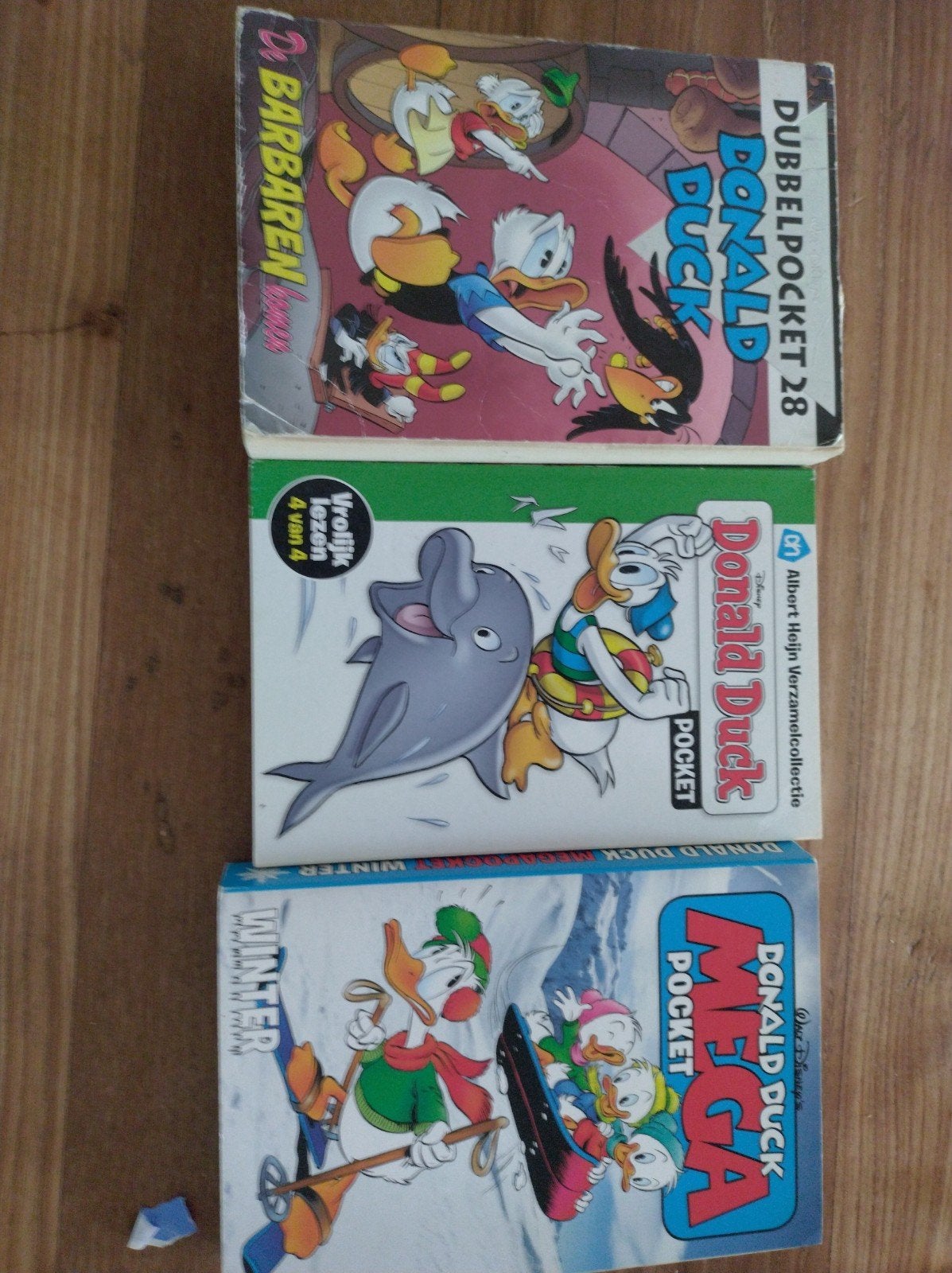 Donald Duck Dubbelpocket, Pocket en Mega Pocket, Meerdere stripboeken, Ophalen of Verzenden, Gelezen